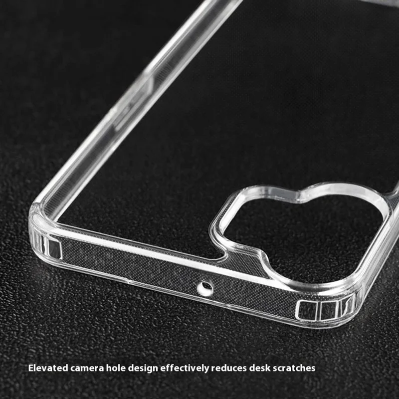 For Nothing CMF Phone 2 Pro Case Clear PC + TPU Anti-Scratch Phone Back Cover