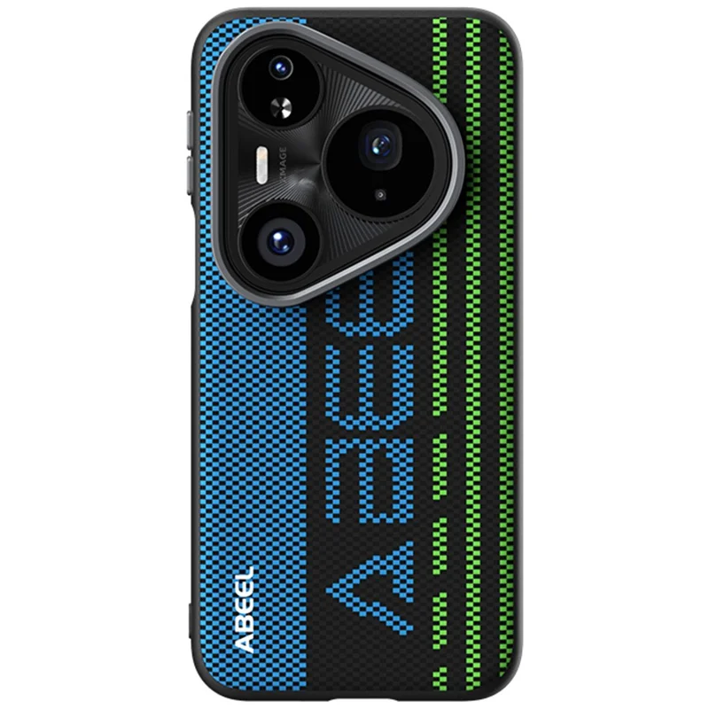ABEEL For Huawei Pura 80 Pro+  /  80 Pro Case Compatible with MagSafe Printed PC TPU Aluminum Alloy Leather Phone Cover - Outstanding No. 1