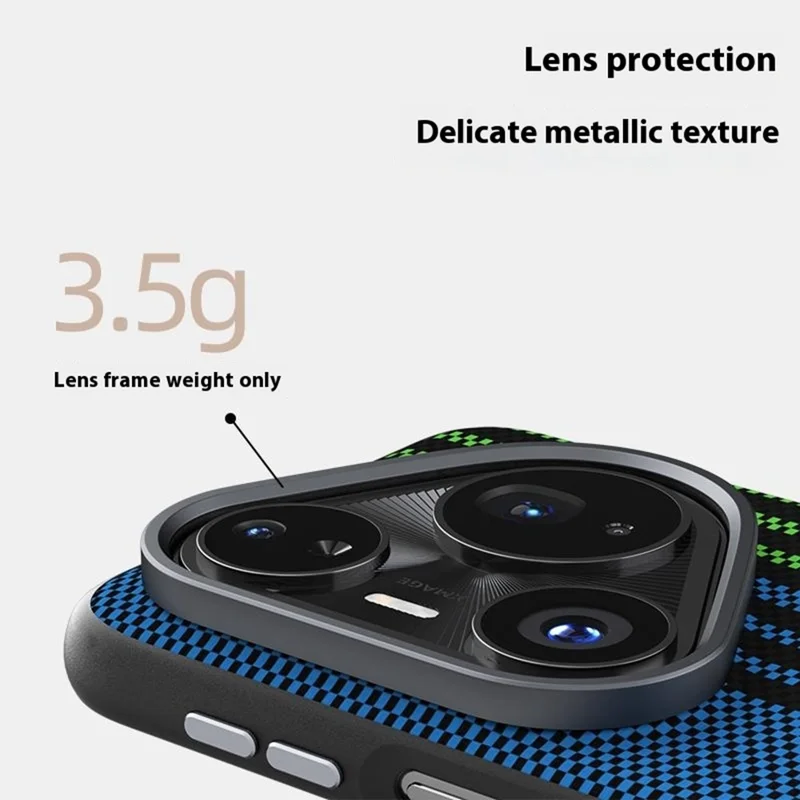 ABEEL For Huawei Pura 80 Pro+  /  80 Pro Case Compatible with MagSafe Printed PC TPU Aluminum Alloy Leather Phone Cover - Outstanding No. 1