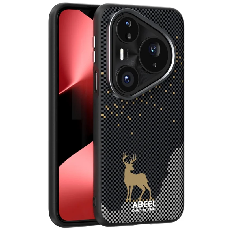 ABEEL Para Huawei Pura 80 Pro+ / 80 Pro Capa Compatível com MagSafe Ultra Fina de PC e TPU para Celular - Cervo