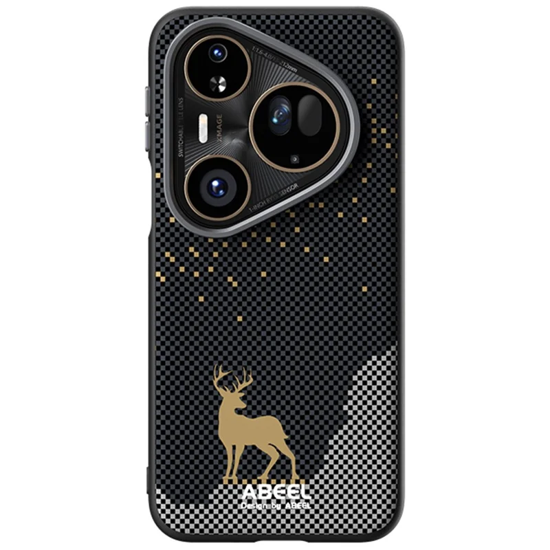 Capa ABEEL para Huawei Pura 80 Ultra Compatível com MagSafe, Ultrafina em PC TPU para Traseira do Celular - Veado