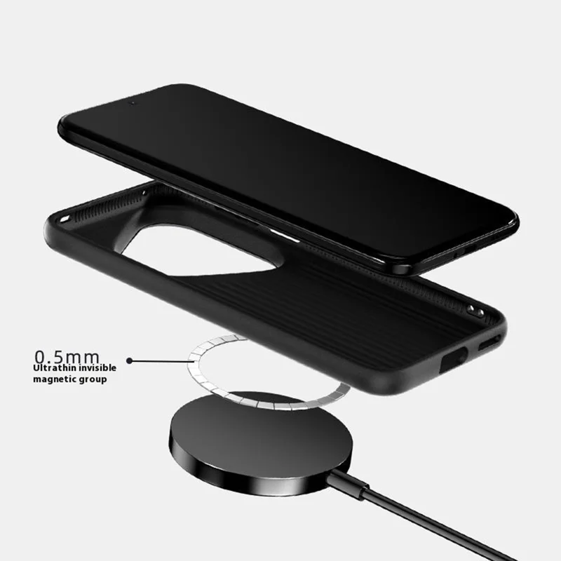 Capa ABEEL para Huawei Pura 80 Ultra Compatível com MagSafe, Ultrafina em PC TPU para Traseira do Celular - Veado