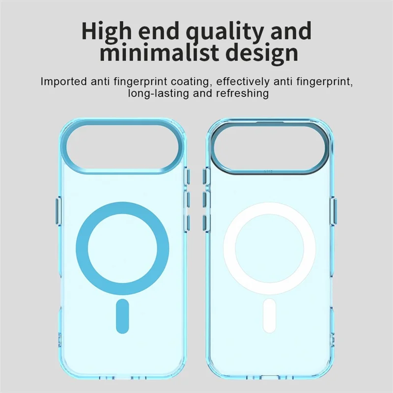 For iPhone Air Case Compatible with MagSafe Anti Drop Hybrid Phone Back Cover - Blue
