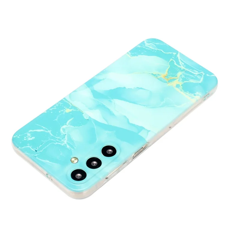 For Samsung Galaxy A17 5G / A26 5G Case Marble Pattern Painted TPU Phone Back Cover - Green