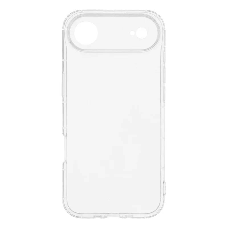 For iPhone Air Case Transparent TPU Phone Back Cover Airbag Protection