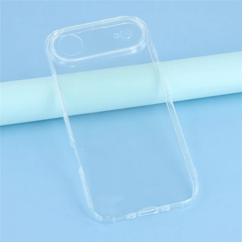 For iPhone Air Case Transparent TPU Phone Back Cover Airbag Protection