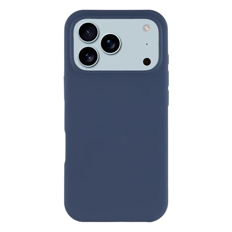 iPhone 17 Pro Max Hülle Robustes Silikon Stoßfeste Handyrückseite - Dunkelblau