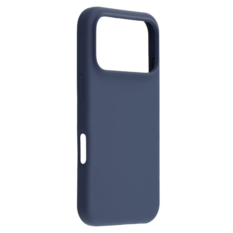 iPhone 17 Pro Max Hülle Robustes Silikon Stoßfeste Handyrückseite - Dunkelblau