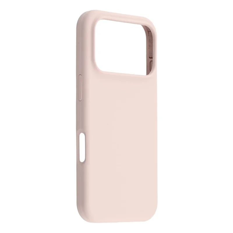 For iPhone 17 Pro Max Case Solid Silicone Shockproof Phone Back Cover - Pink