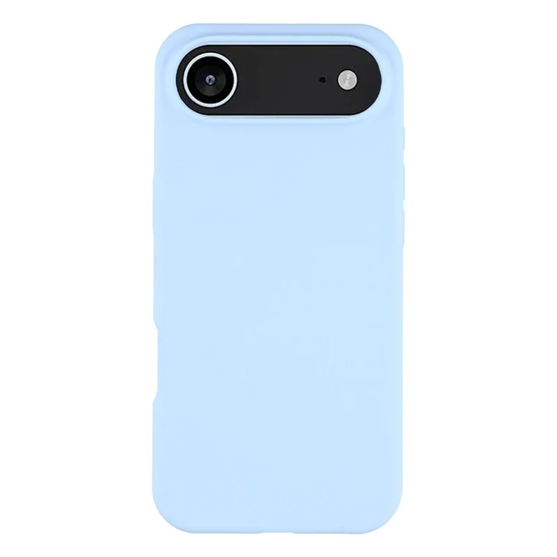 Capa de Ar para iPhone 17 Case Sólida de Silicone à Prova de Choque - Azul Bebê