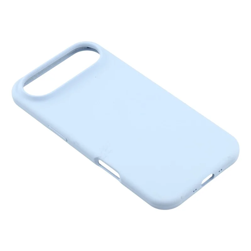 Capa de Ar para iPhone 17 Case Sólida de Silicone à Prova de Choque - Azul Bebê