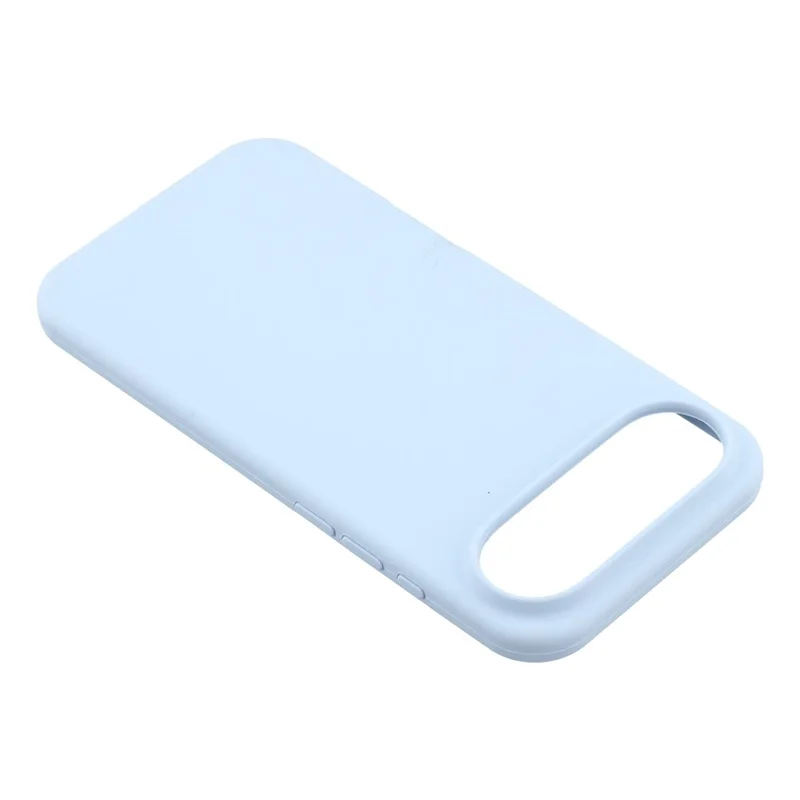 Capa de Ar para iPhone 17 Case Sólida de Silicone à Prova de Choque - Azul Bebê