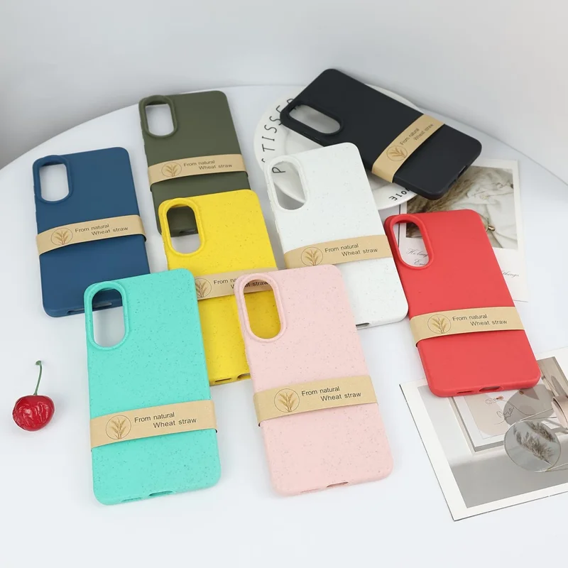 Bulk Purchasing For Samsung Galaxy S25 Edge Case Biodegradable Wheat Straw + TPU Eco-Friendly Phone Cover - Yellow
