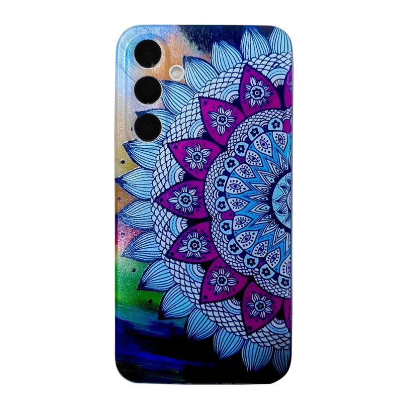 TPU-hoesje met patroon voor Samsung Galaxy A17 5G / A17 4G / A26 5G - Mandala bloem