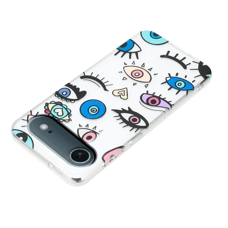 Cover per iPhone 17 in Morbido TPU con Stampa - Mostro con Occhio
