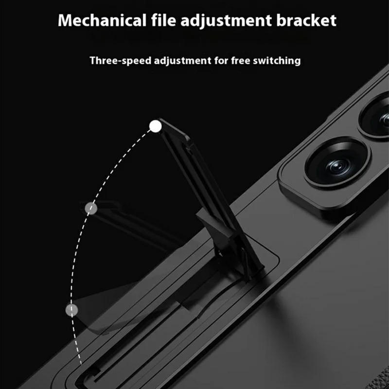GKK For Samsung Galaxy Z Fold7 5G Case with Clear Screen Film Magnetic Hinge Kickstand Phone Cover - Green