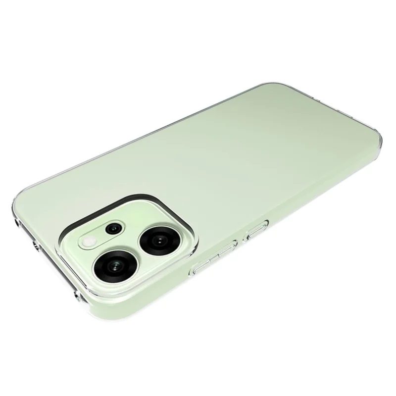 For Oppo Reno 14F 5G Case Watermark Resistant TPU Clear Phone Back Cover