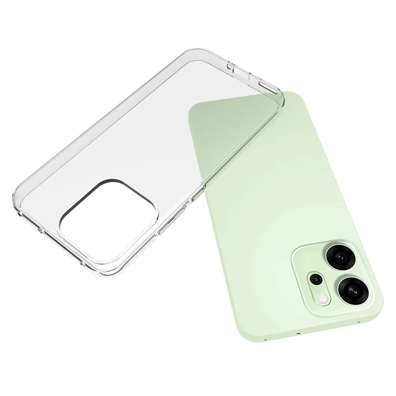 Compra em Atacado para Capa Oppo Reno 14F 5G Transparente Resistente a Marcas d'Água em TPU para Celular