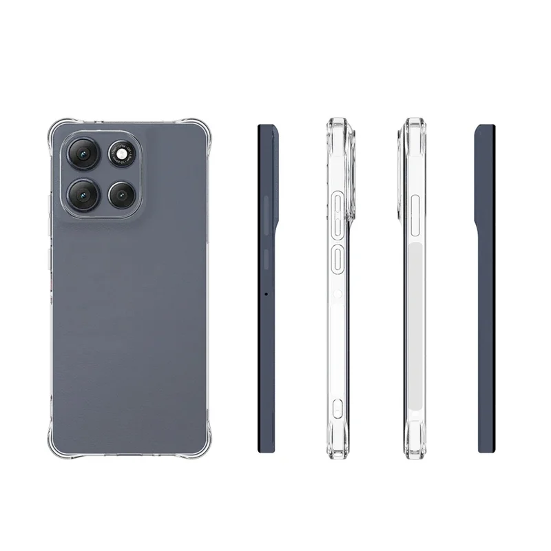 Acquisto all'ingrosso per custodia Motorola Moto G86 Power 5G Antiurto Antiscivolo Cover Trasparente per Telefono in TPU