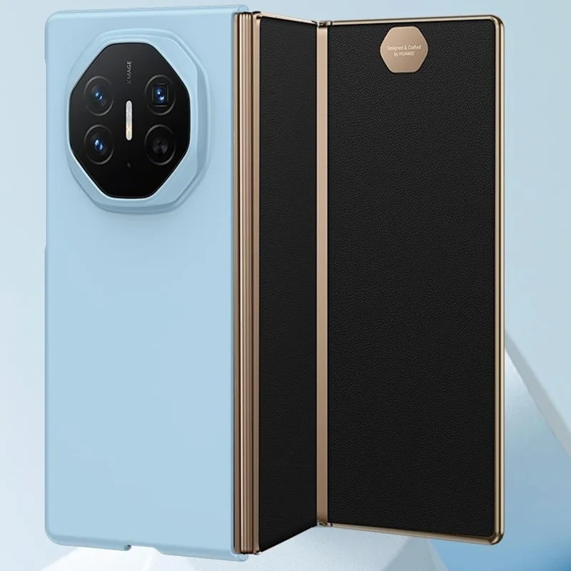 For Huawei Mate XT Ultimate Case Skin-Touch Texture Hard PC Folding Phone Cover - Black