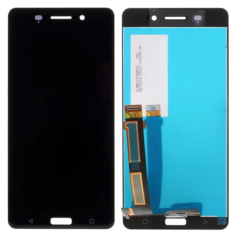 Per Nokia 6 (2017) Schermo LCD e Assemblaggio Digitizer di Grado C Parte di Ricambio (senza Logo)