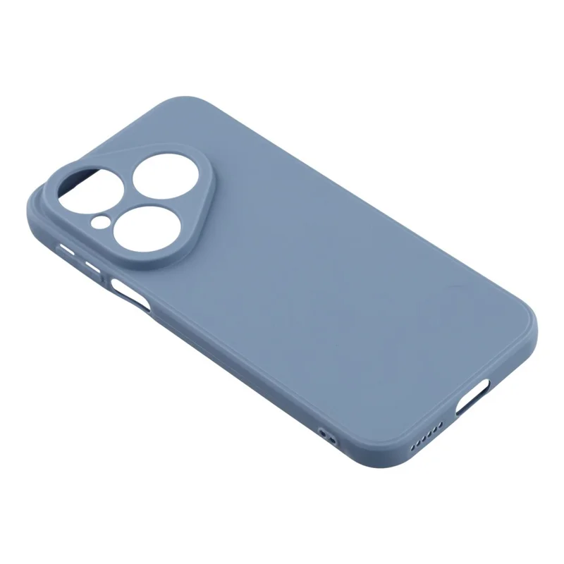 Pour Huawei Pura 80 Étui Découpes précises Bord droit Coque de téléphone TPU antichoc - Gris lavande