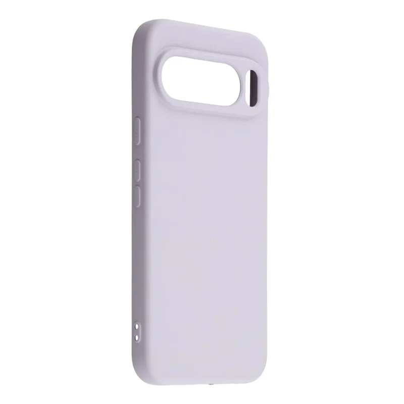 Capa de TPU para Google Pixel 10 / Pixel 10 Pro com Forro de Fibra Macio Antirriscos - Roxo