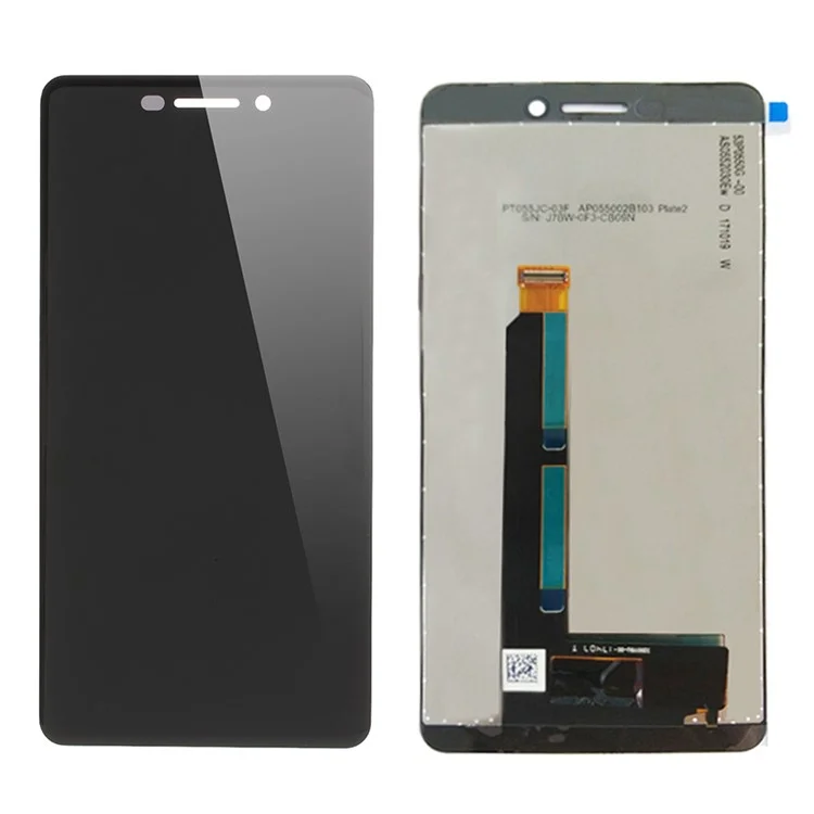 Für Nokia 6.1 (5,5 Zoll) Lcd-bildschirm Und Digitalisierer-montage-ersatzteil (ohne Logo)