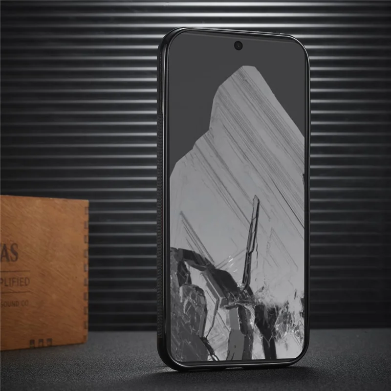 LC.IMEEKE Pour Étui Google Pixel 10 / Pixel 10 Pro Texture Fibre de Carbone Cuir + TPU + EVA Coque de Téléphone