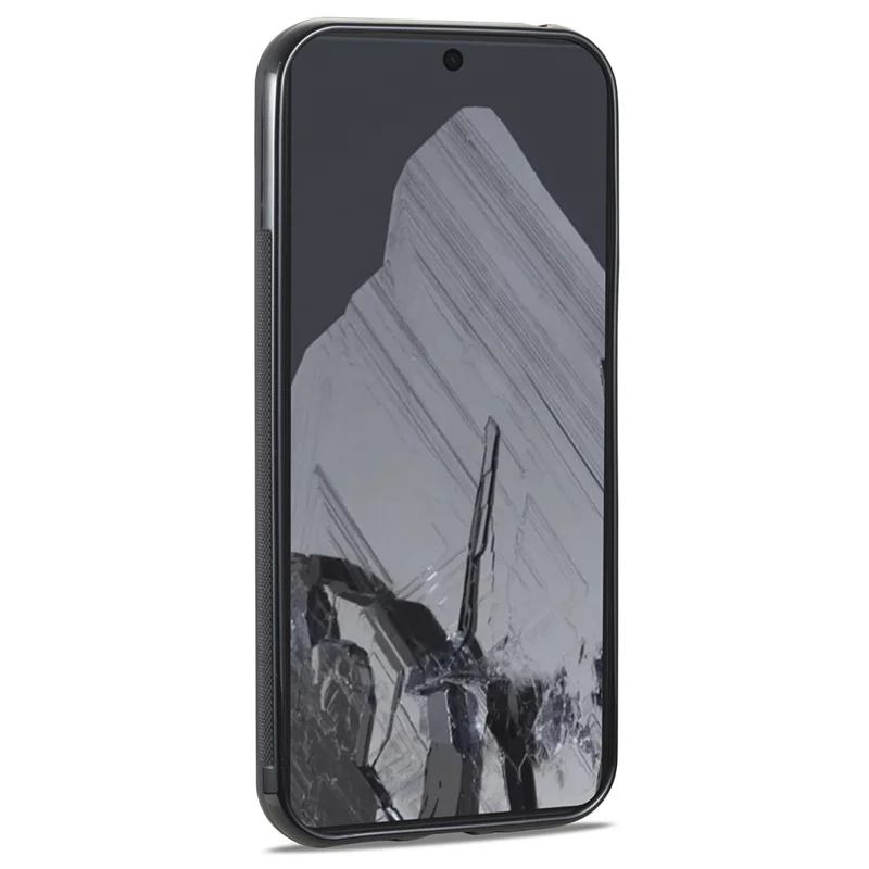 LC.IMEEKE For Google Pixel 10 Pro XL Case Carbon Fiber Texture Leather + TPU + EVA Phone Cover