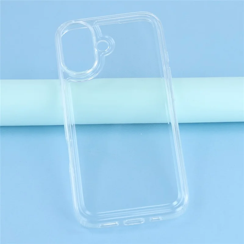 For iPhone 17 Case HD Clear Soft TPU Phone Back Cover Airbag Protection