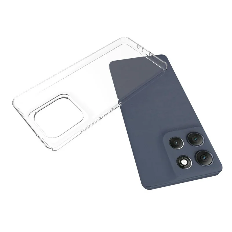 Funda para Motorola Moto G86 Power 5G, Transparente y Delgada de TPU Suave