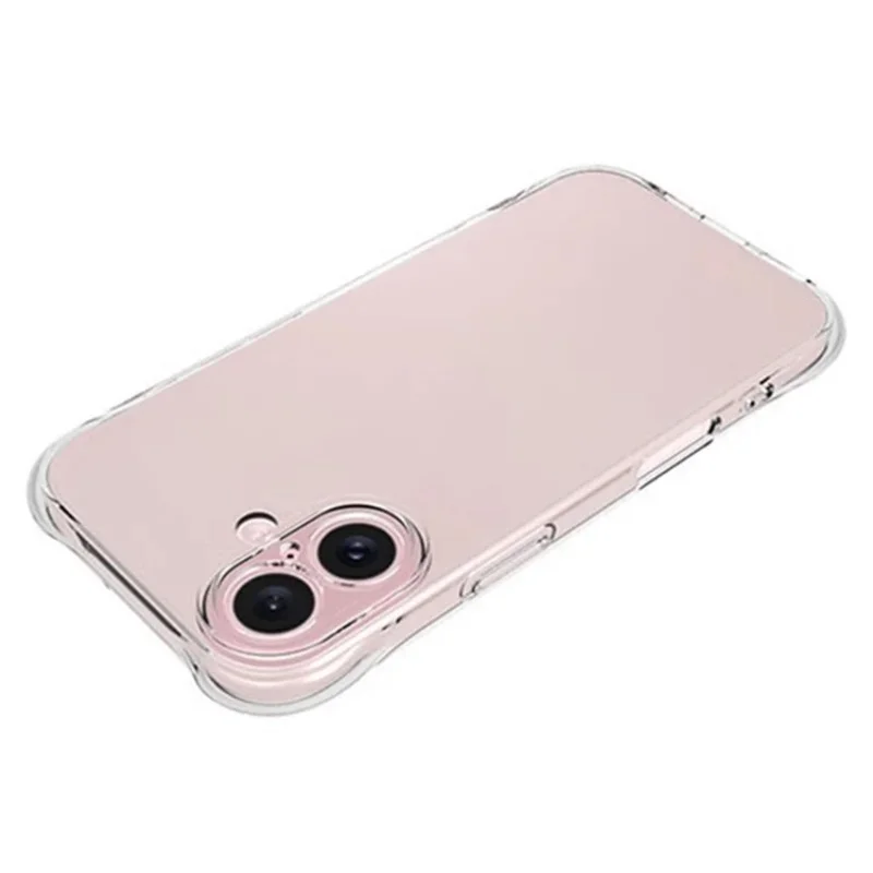 TYMEI For iPhone 17 Case Four Corner Shockproof 1.5mm Clear Phone Cover