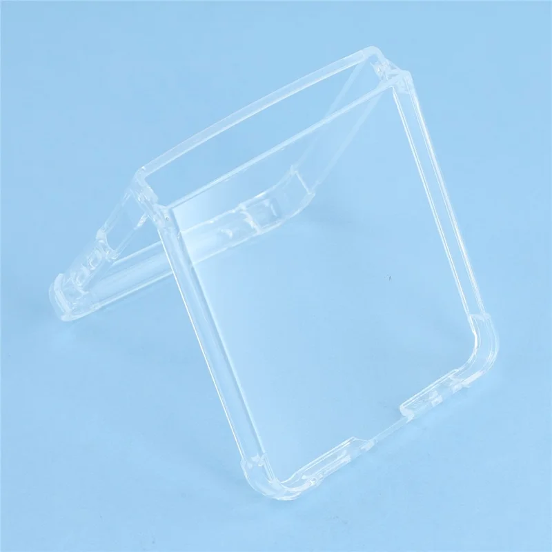 For Samsung Galaxy Z Flip7 5G Case Crystal Clear TPU Phone Cover with Reinforced Corner