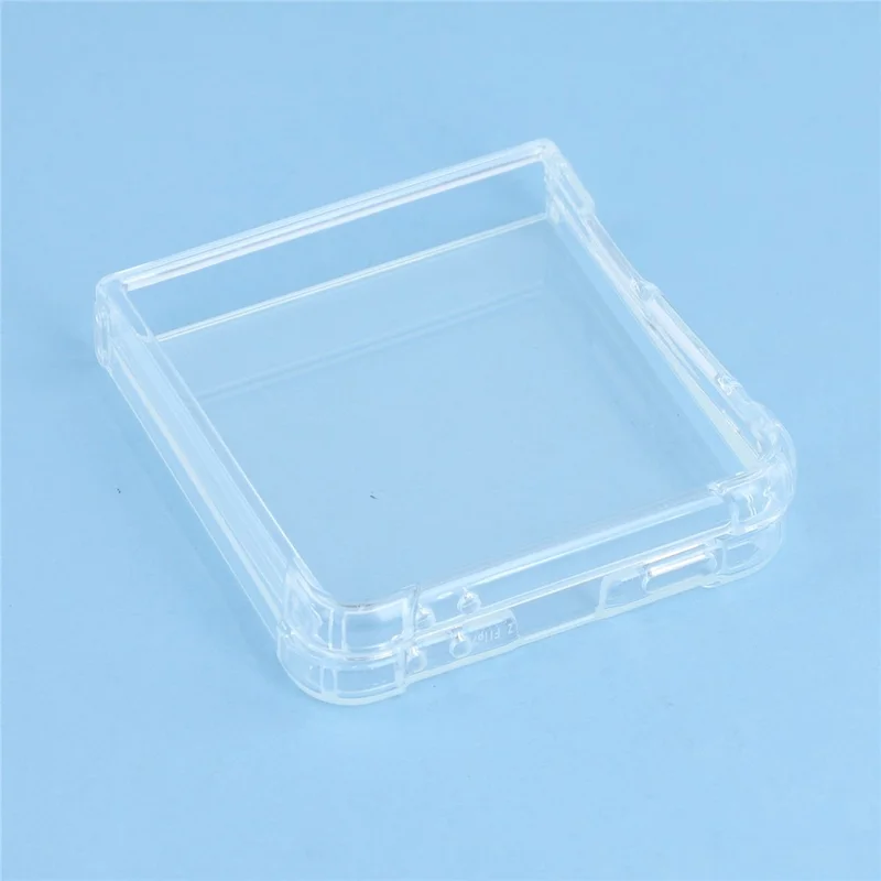 For Samsung Galaxy Z Flip7 5G Case Crystal Clear TPU Phone Cover with Reinforced Corner