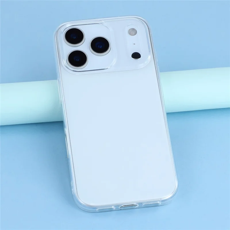 For iPhone 18 Pro / 17 Pro Case Watermark-Free 2.0mm Clear Phone TPU Cover