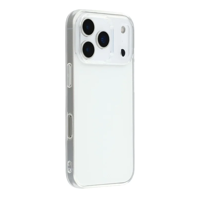 For iPhone 18 Pro Max / 17 Pro Max Case Watermark-Free 2.0mm Clear Phone TPU Cover