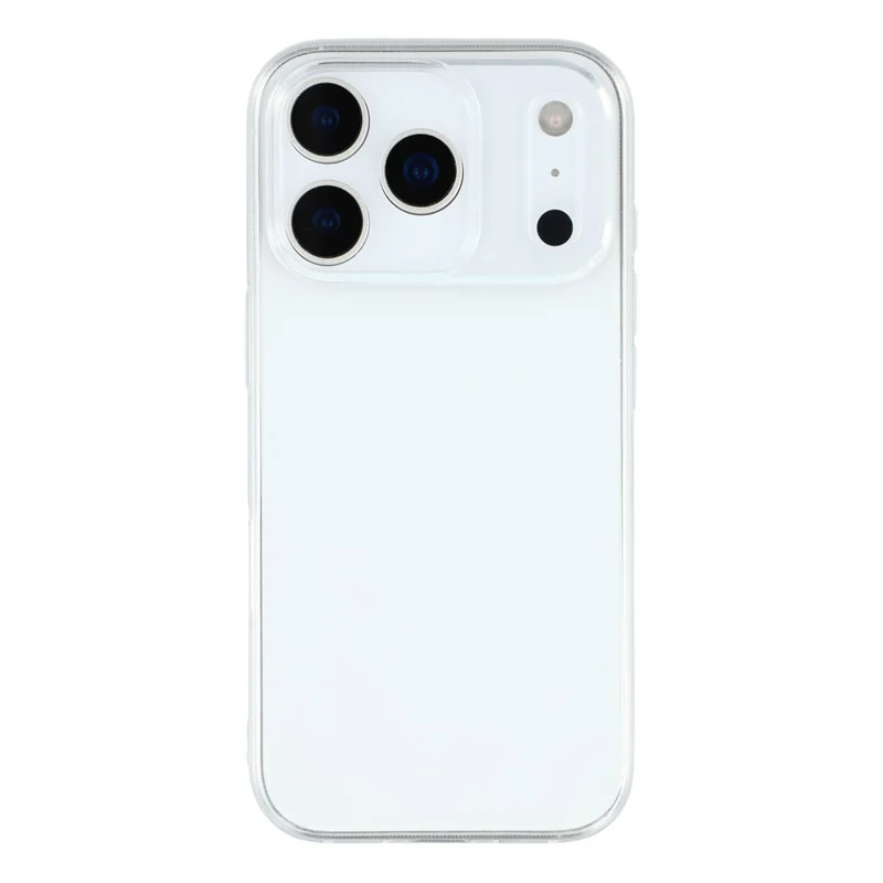 For iPhone 18 Pro Max / 17 Pro Max Case Watermark-Free 2.0mm Clear Phone TPU Cover