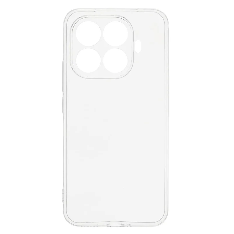 For Xiaomi 15T Pro Back Cover Ultra Thin Flexible TPU Clear Phone Case