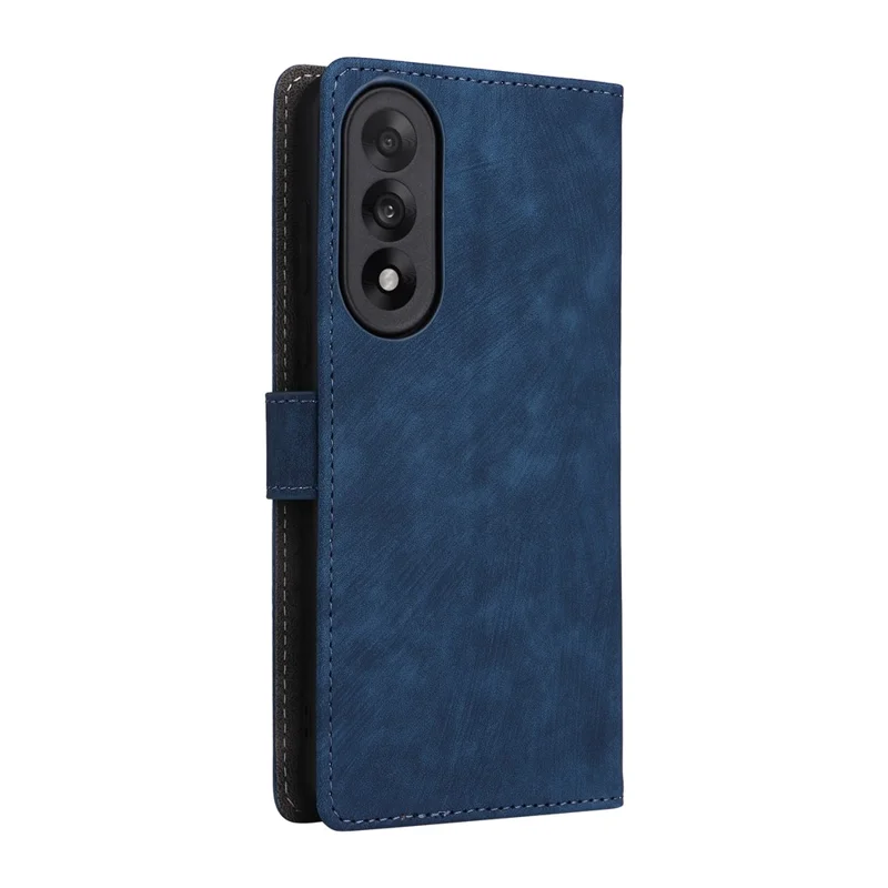For OnePlus Nord 5 5G / Ace 5 Ultra 5G Case Wallet RFID Blocking PU Leather Phone Cover Stand with Strap - Blue