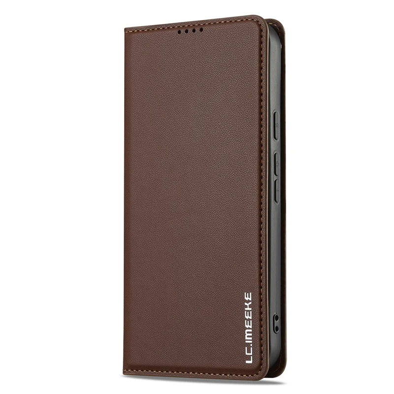 LC.IMEEKE L1 Series for Google Pixel 10 Pro / 10 / 9 Pro / 9 Case PU Leather Wallet Stand Protective Phone Cover - Brown