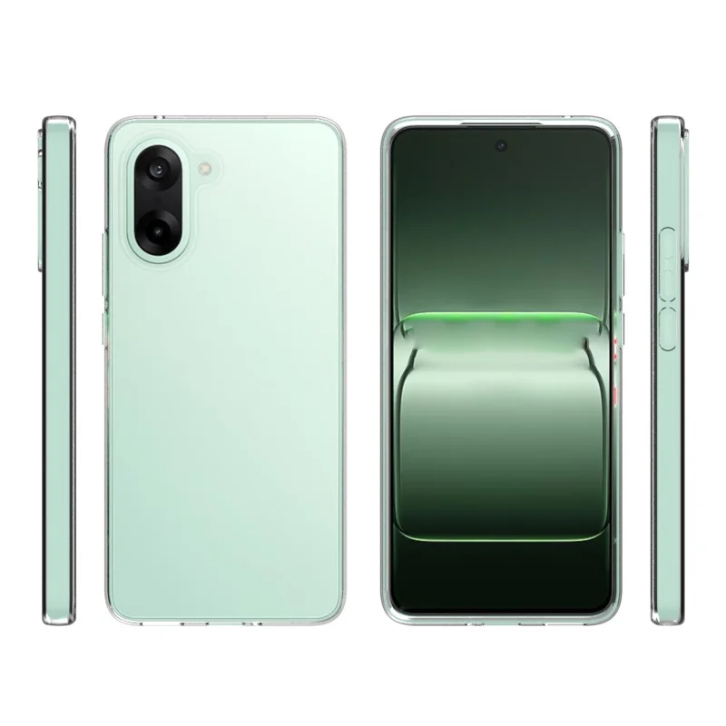 Clear Case for OnePlus Nord CE5 5G / Ace 5 Racing 5G Watermark Resistant TPU Phone Back Cover