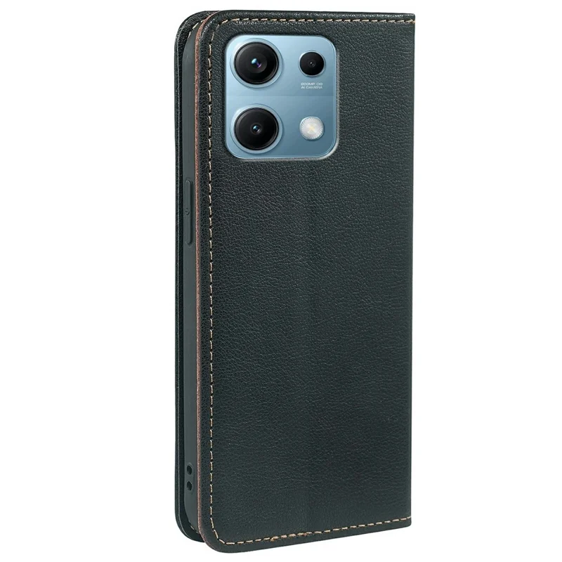 Per Xiaomi Redmi Note 14S 4G / Note 13 Pro 4G / Poco M6 Pro 4G Cover Portafoglio con Blocco RFID in Pelle, Chiusura Magnetica Robusta - Nero