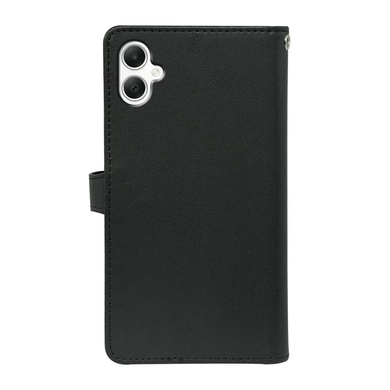 Cover per Samsung Galaxy A07 con 9 Slot per Carte in Pelle PU con Supporto - Nero