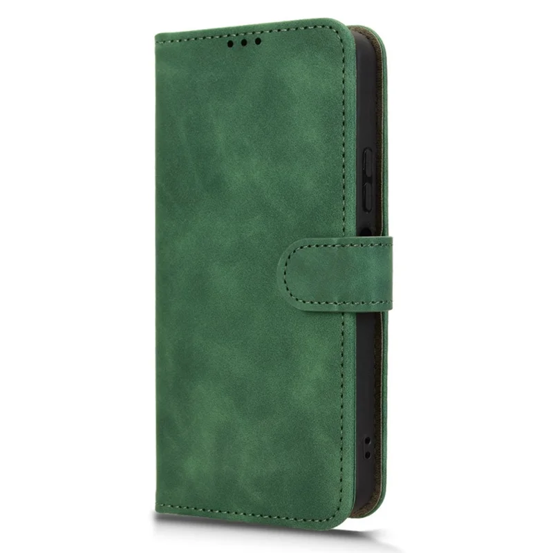Per Infinix Smart 10 Plus Custodia in pelle Sensazione della pelle Anti caduta Portafoglio Flip Phone Cover - Verde