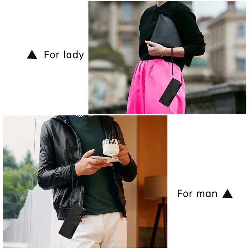 For Samsung Galaxy Z Fold6 5G Case 3D Rhombus Grid Imprinted Wallet Leather Phone Cover with Lanyard - Black