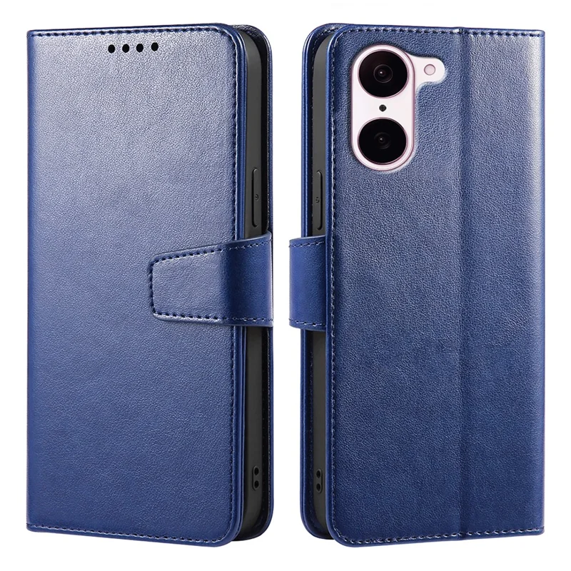 For OnePlus Nord CE5 5G  /  Ace 5 Racing 5G Case Stand Card Holder Wallet Leather Phone Cover - Blue
