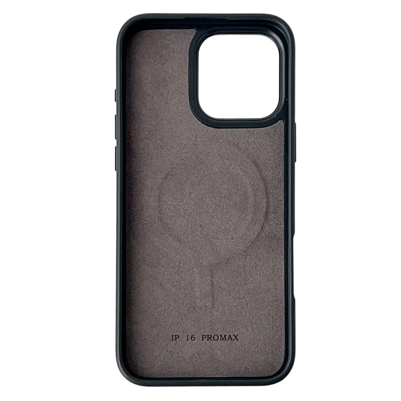 For iPhone 16 Pro Magnetic Case 4 Colors NFC DIY Customized Round Screen Smart E-Ink Phone Cover