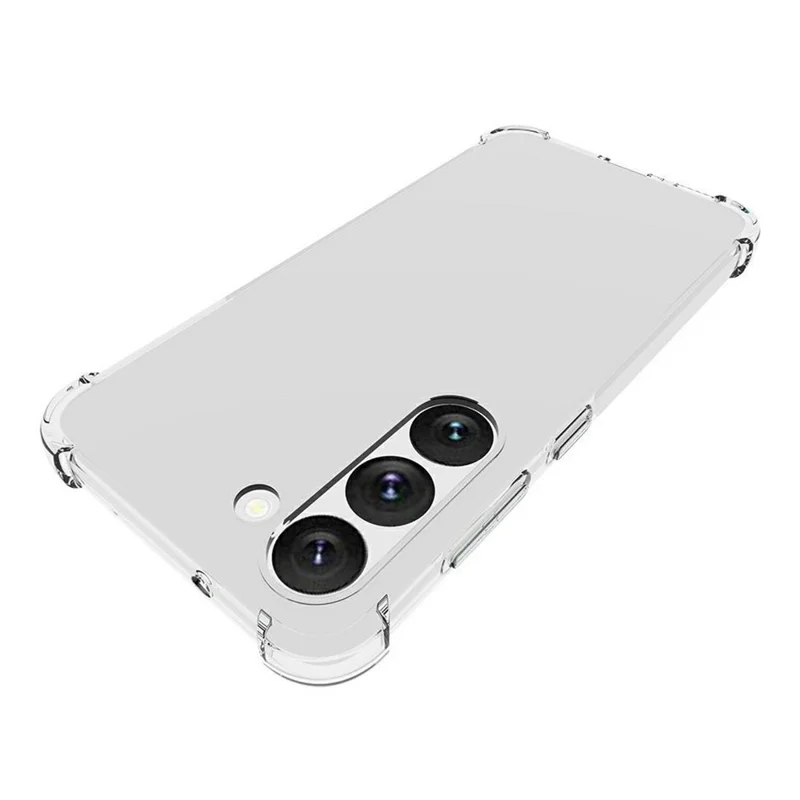 Для Samsung Galaxy S23 Reinforced Corner Soft TPU Case Non-slip Transparent Phone Back Cover