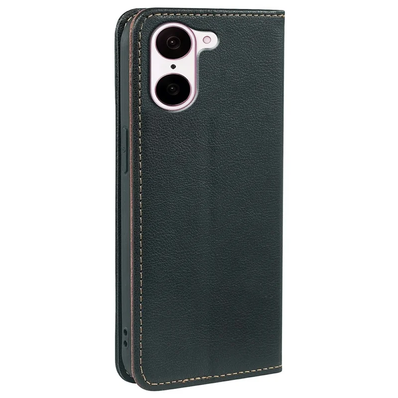 Cover a portafoglio per OnePlus Nord CE5 5G / Ace 5 Racing 5G con blocco RFID, in pelle, chiusura magnetica forte - Nero